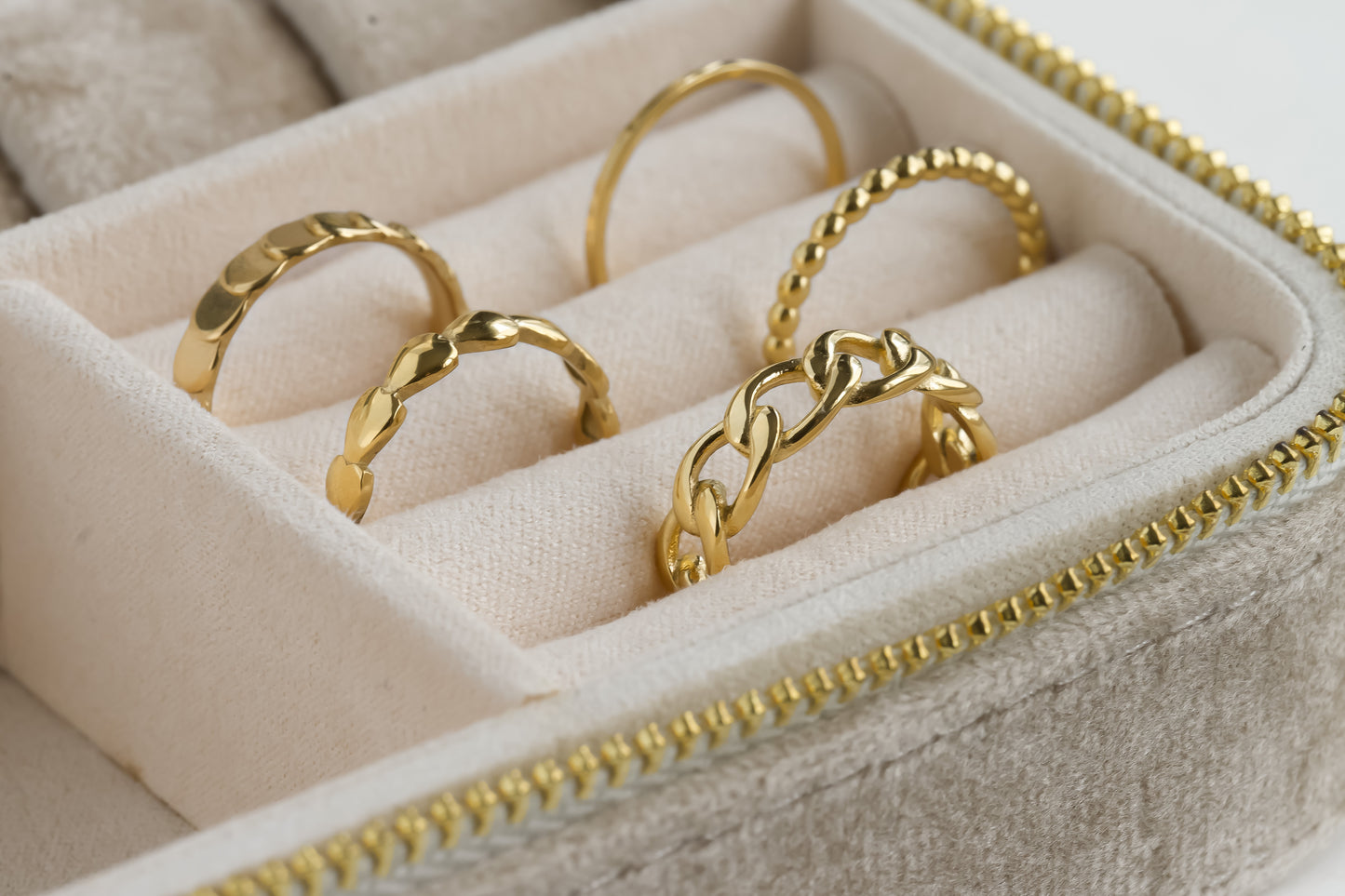 Dainty Gold Rings