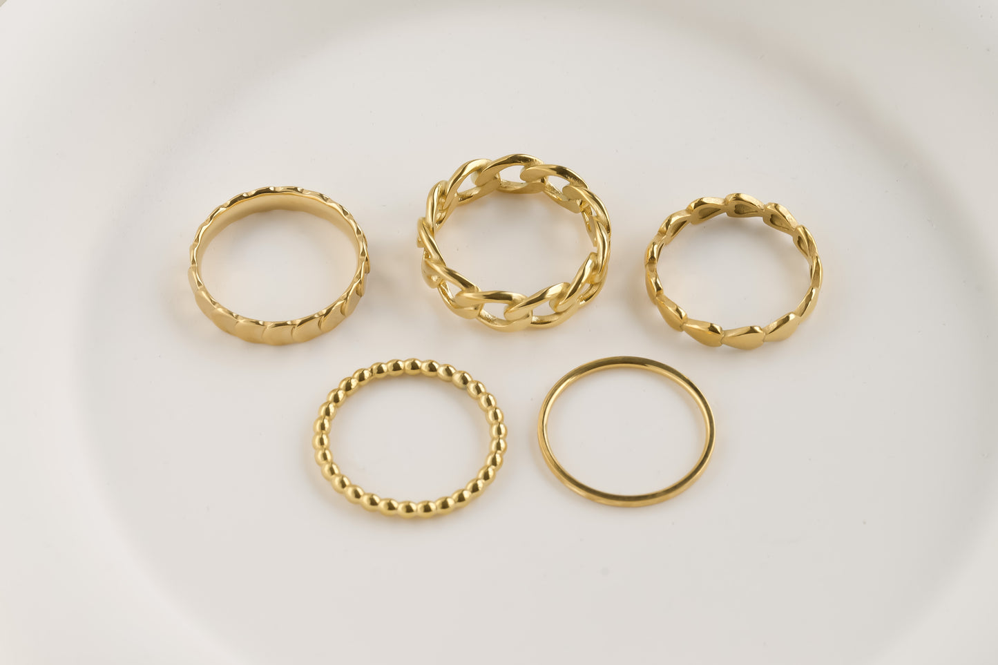 Dainty Gold Rings