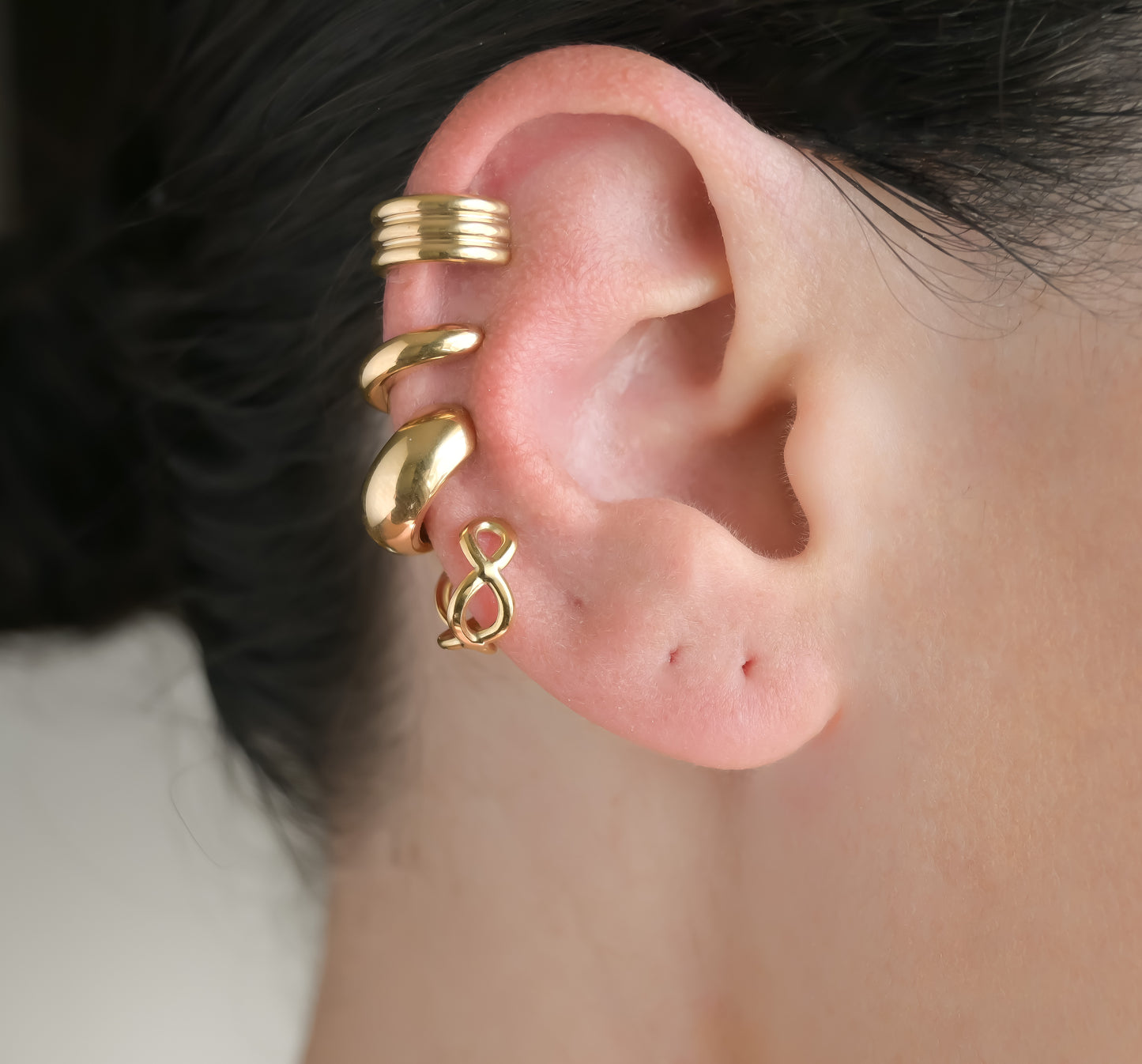 Gold Ear Cuffs