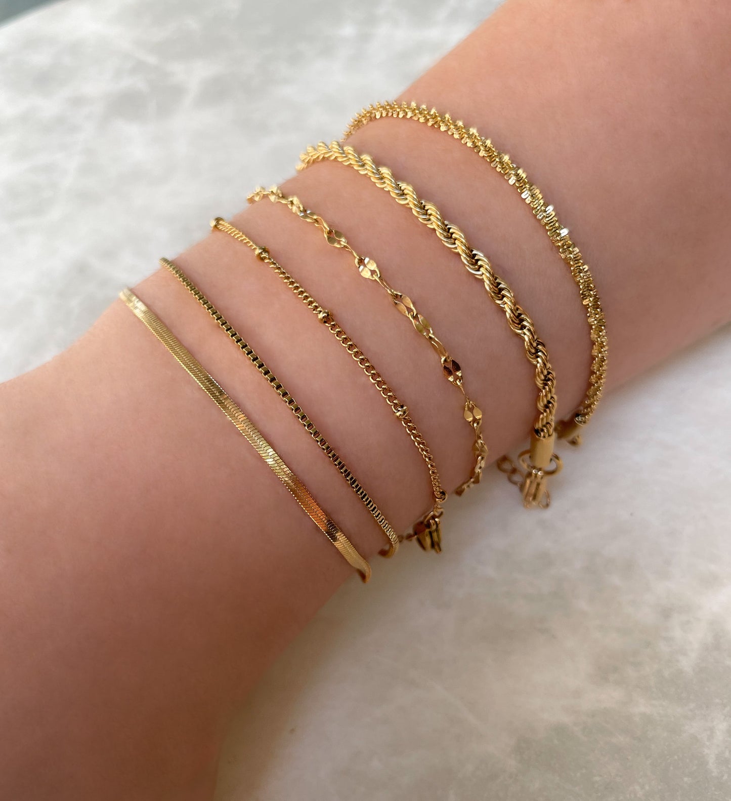 Dainty Gold  Bracelets