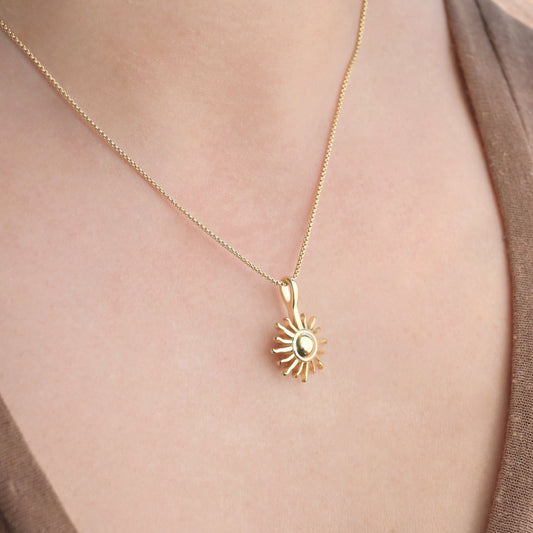 Medium Sun Necklace