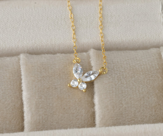 Marquise Butterfly Necklace