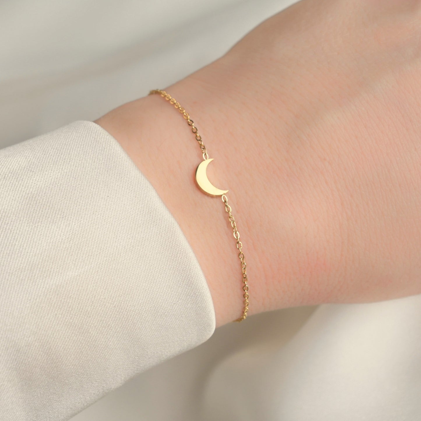 Moon and Star Bracelet