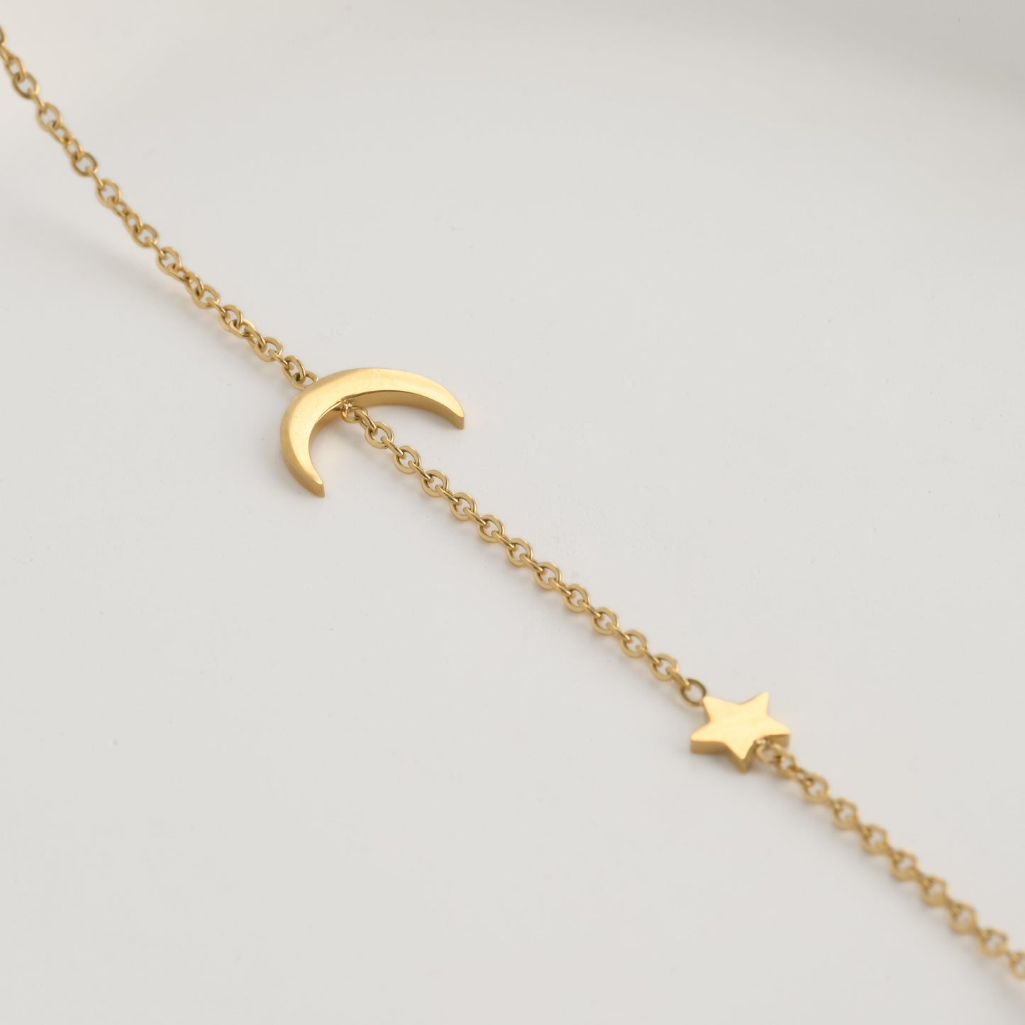 Moon and Star Bracelet