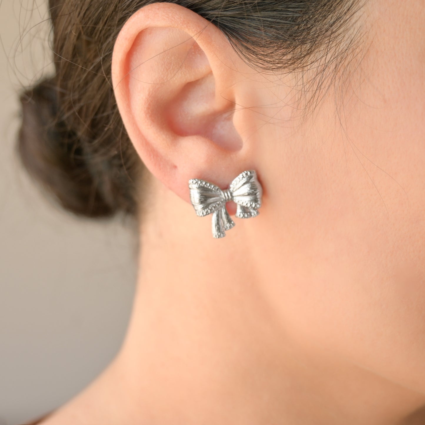 Medium Bow Tie Earrings