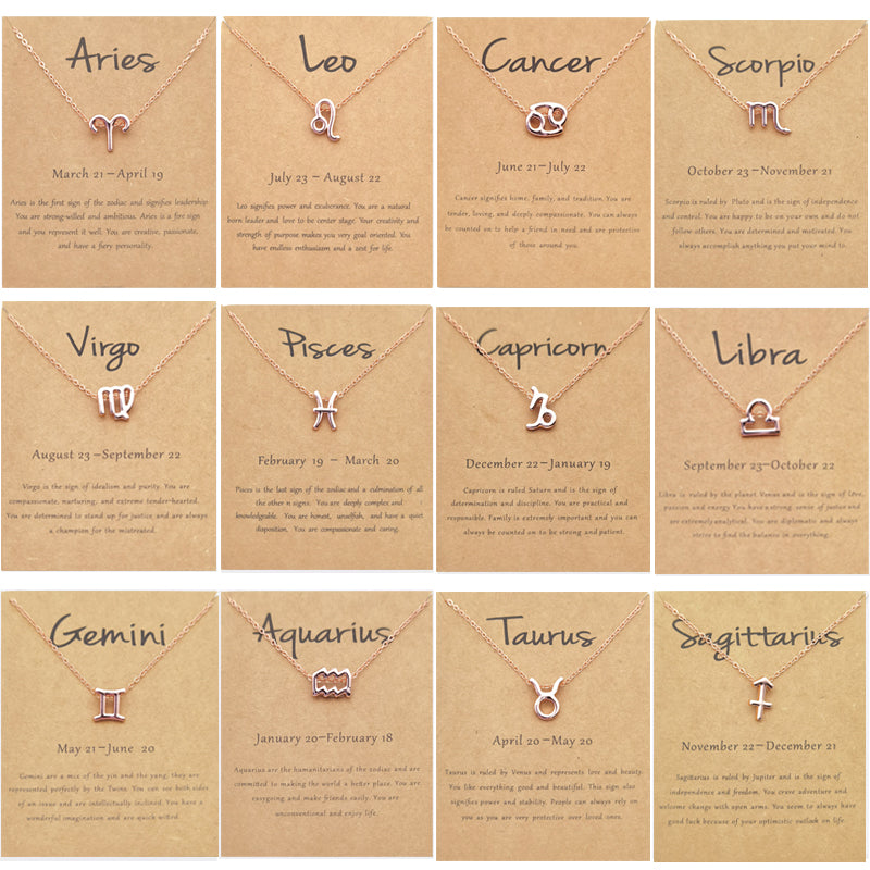 Zodiac Necklace