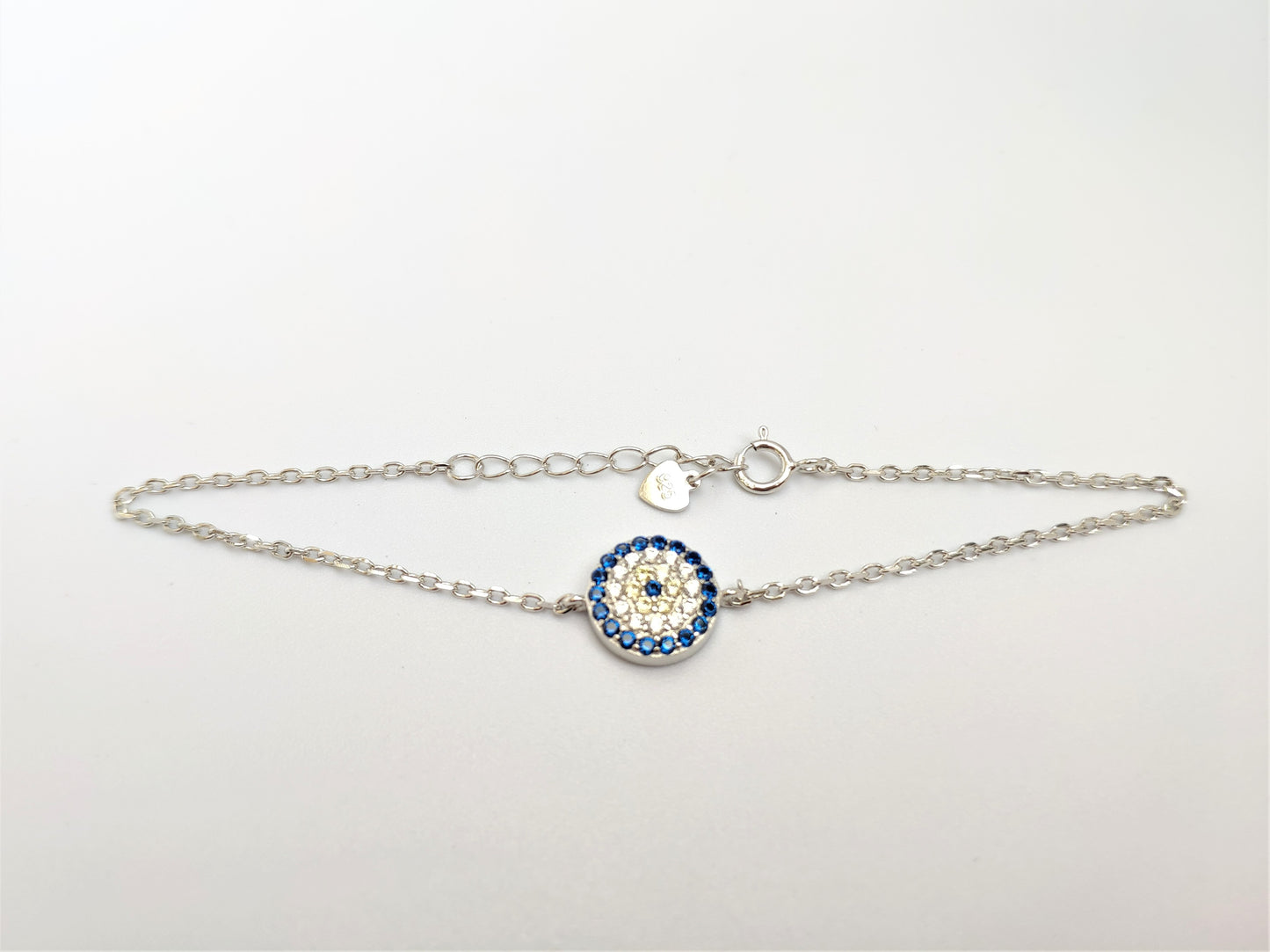 Diamond Evil Eye Bracelet