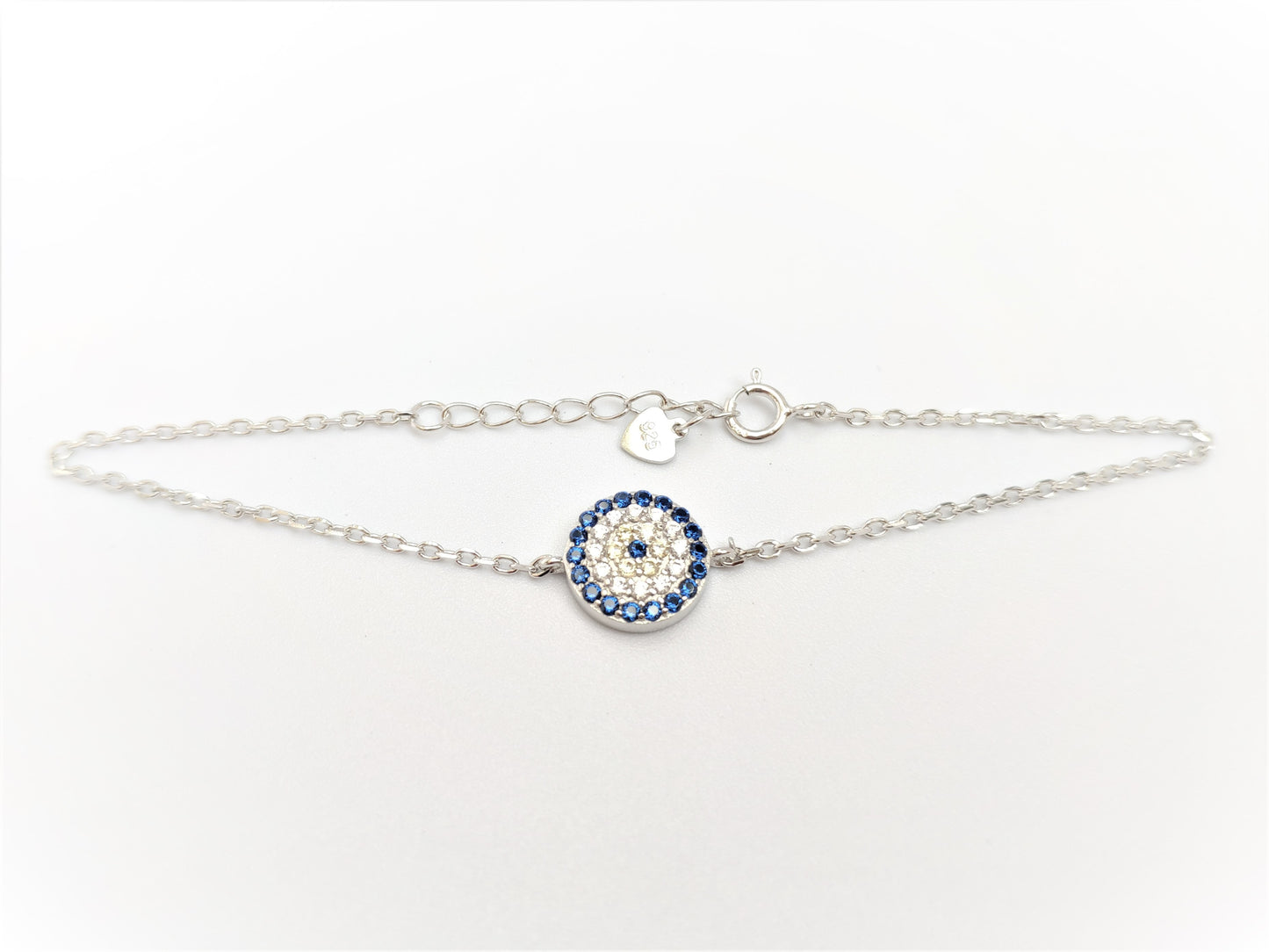 Diamond Evil Eye Bracelet