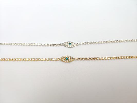 Tennis Eye Anklet