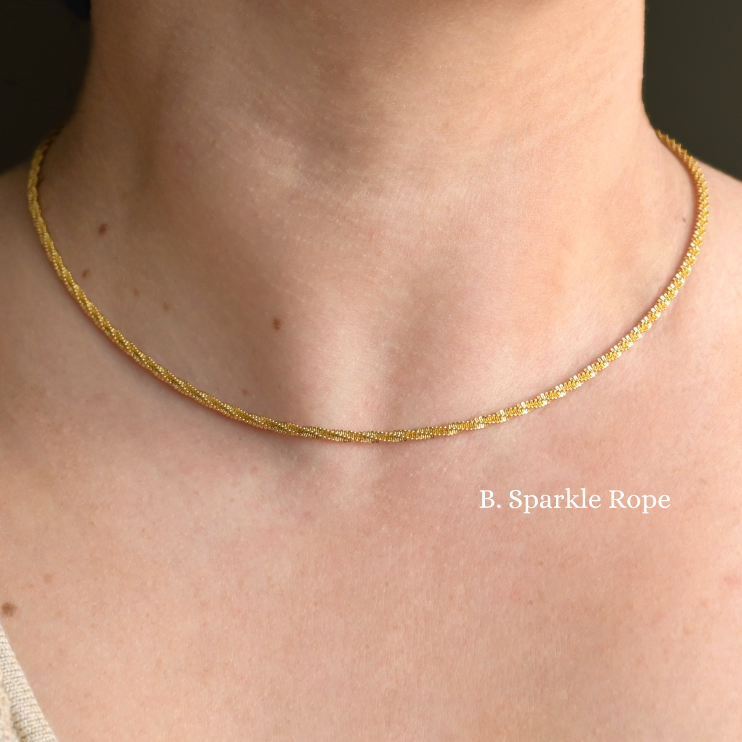 Dainty Gold Chain Necklace