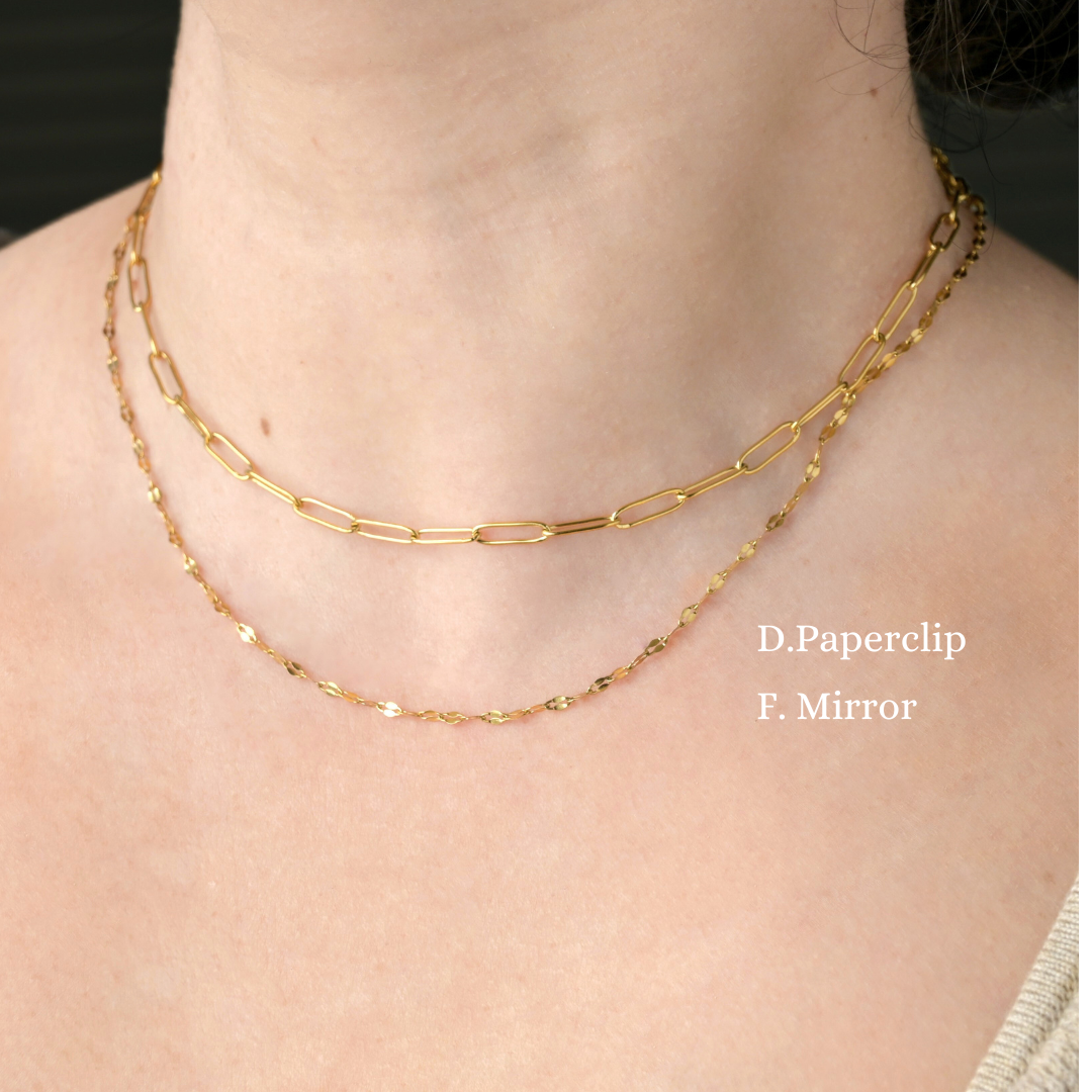 Dainty Gold Chain Necklace