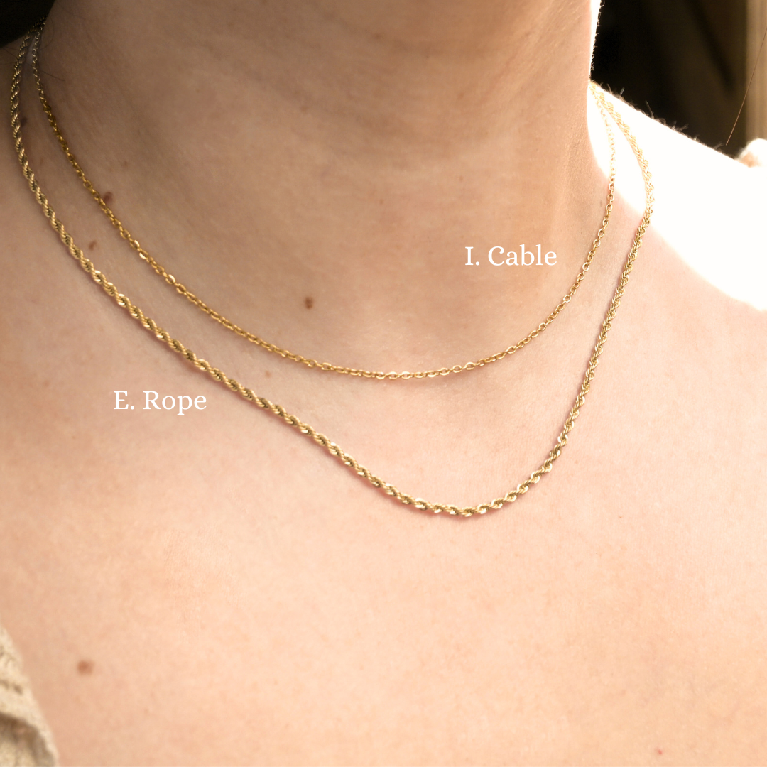 Dainty Gold Chain Necklace