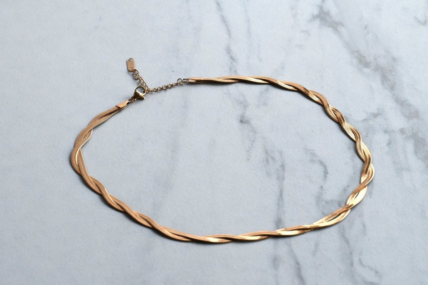 Braided Herringbone Choker