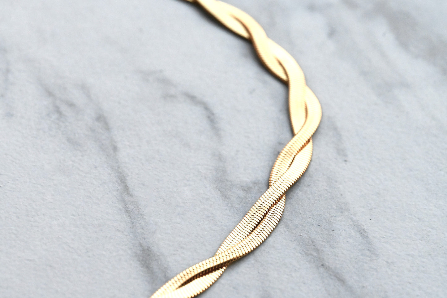 Braided Herringbone Choker