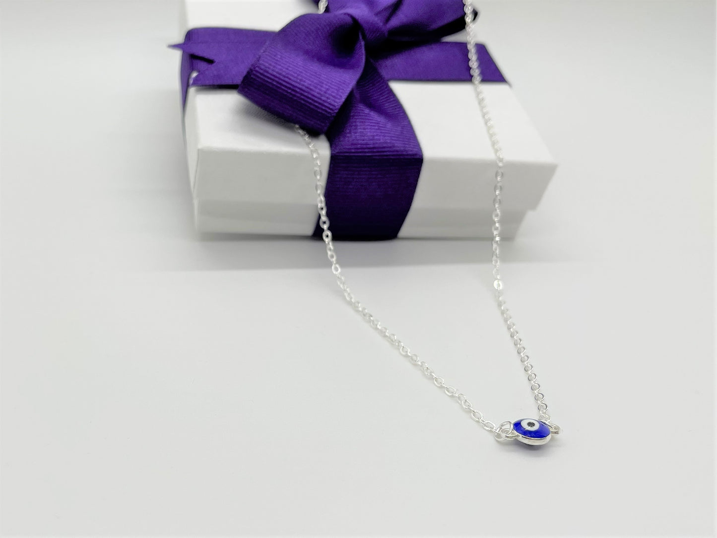 Tiny Evil Eye Necklace