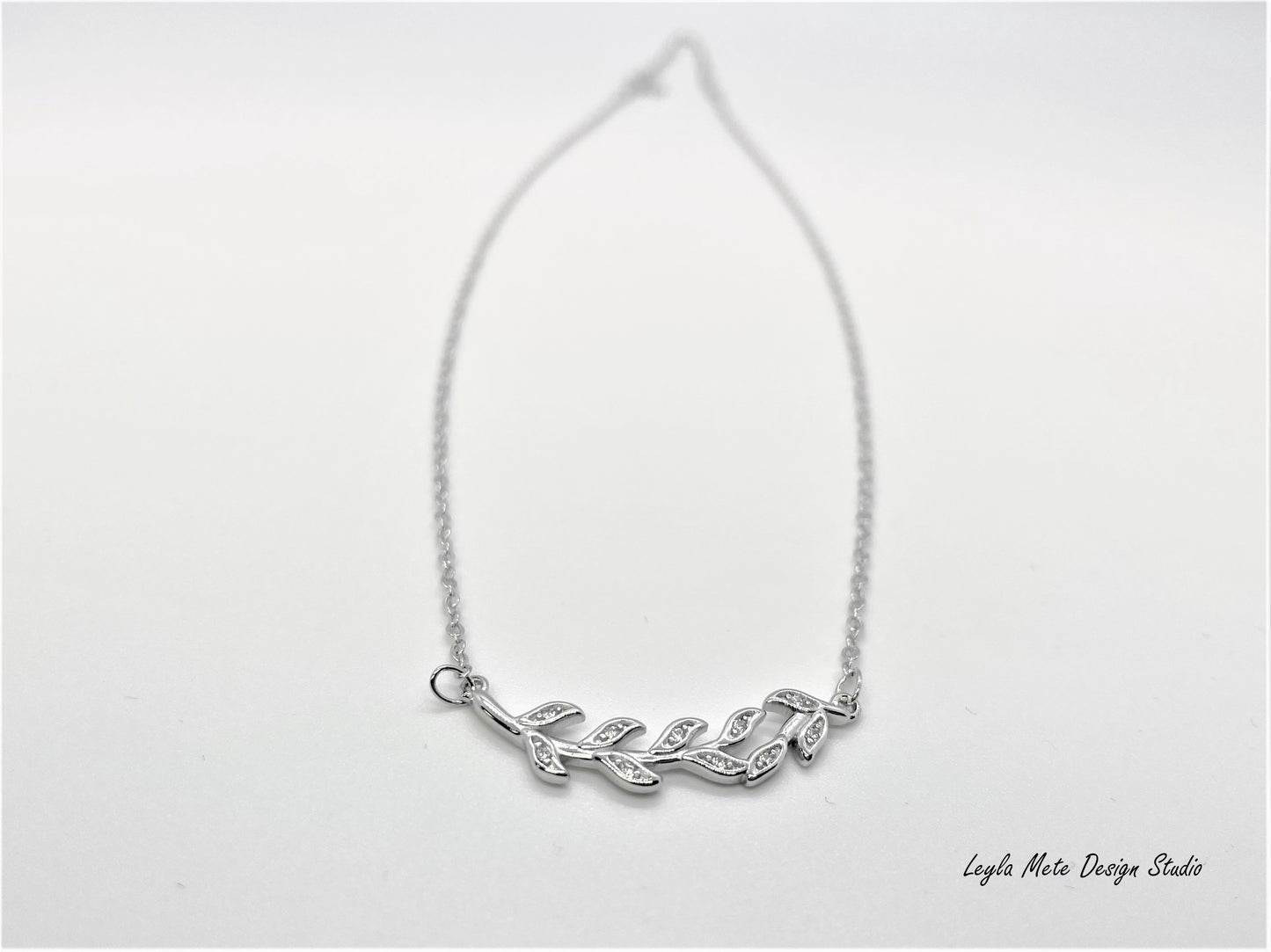 Olive Leaf Necklace