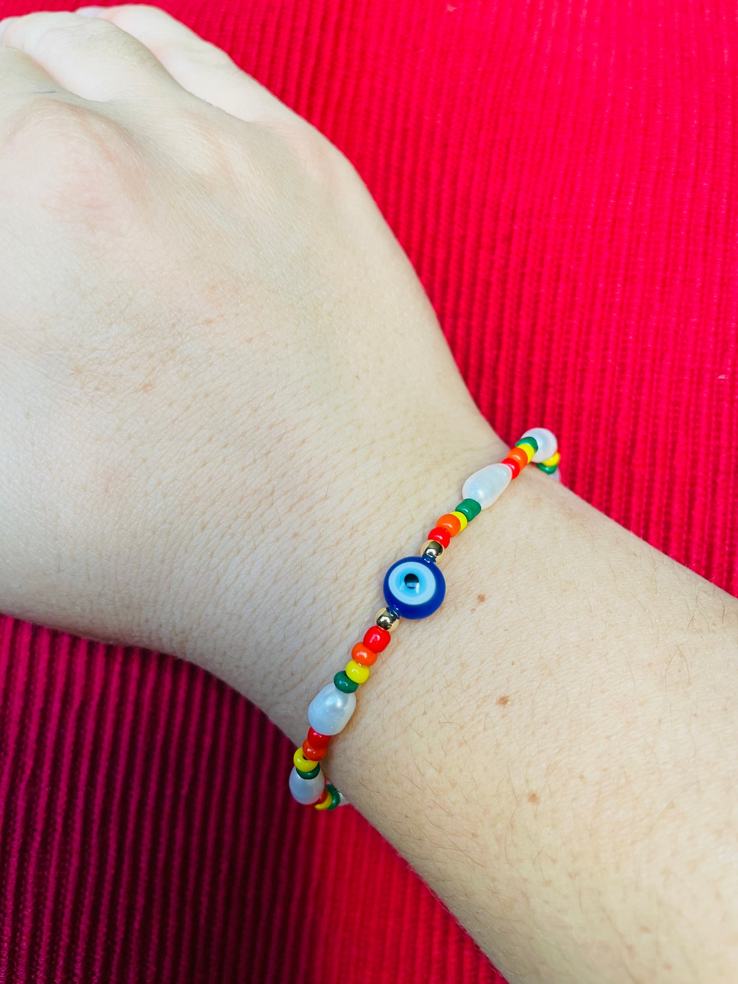 Pearl Eye Bracelet