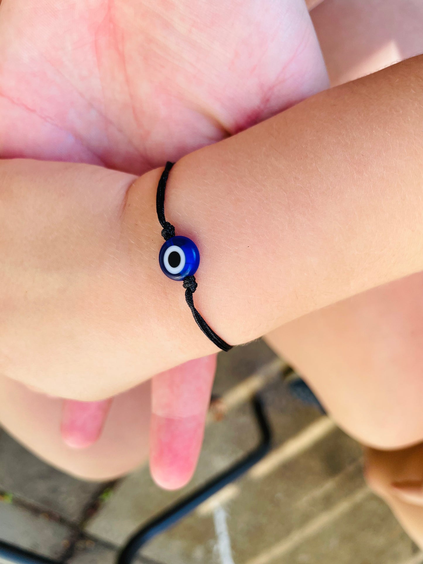 Black Evil Eye Bracelet