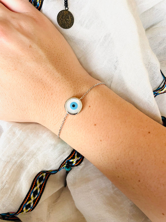 Pearl Eye Bracelet