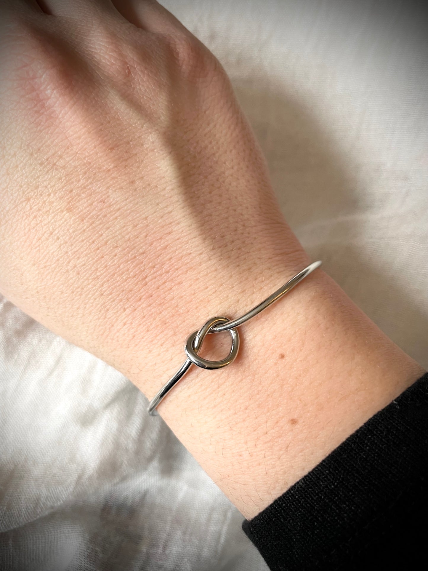 Love Knot Cuff Bracelet