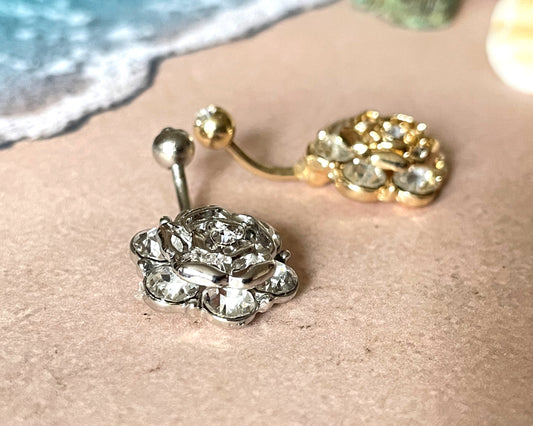 Rose Belly Ring