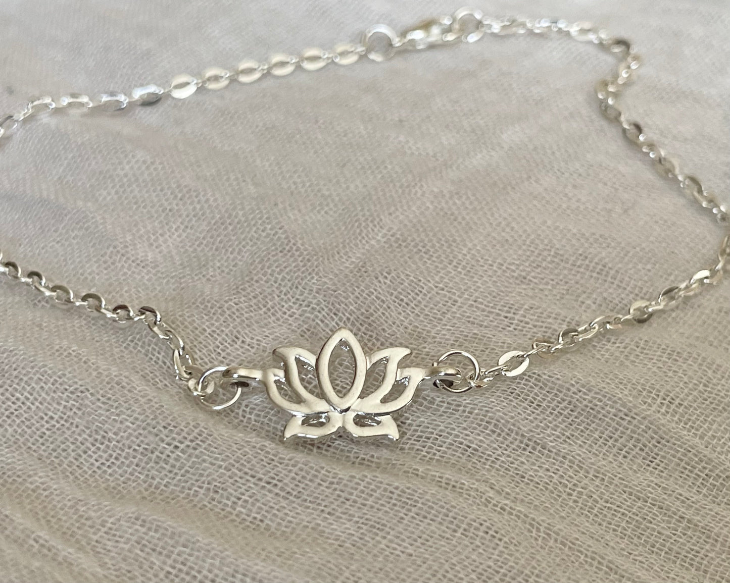 Lotus Anklet