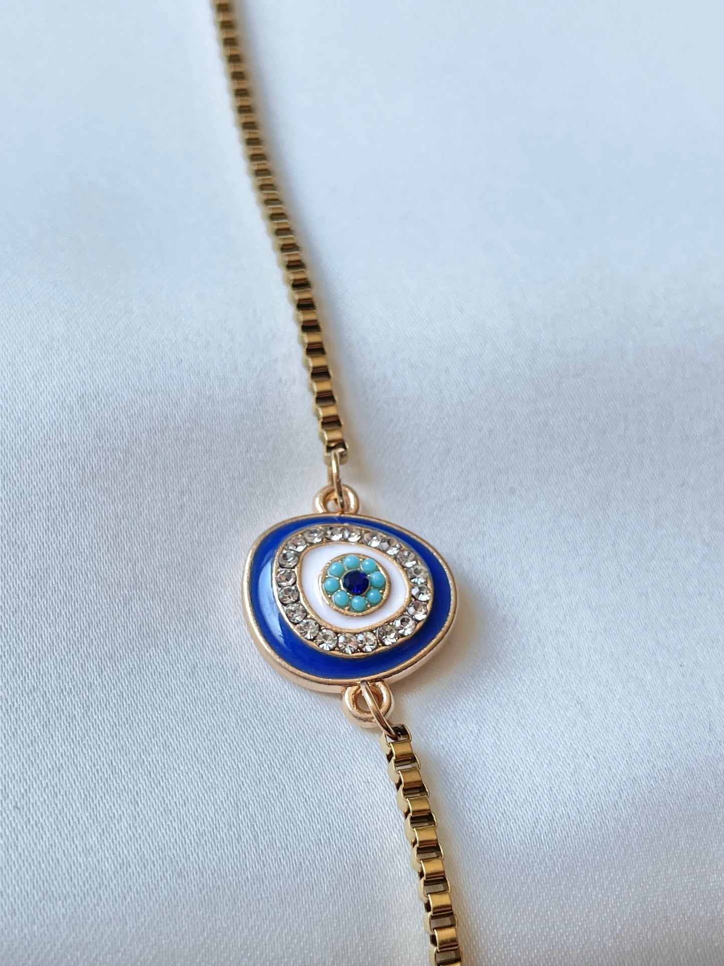 Gemstone Eye Anklet