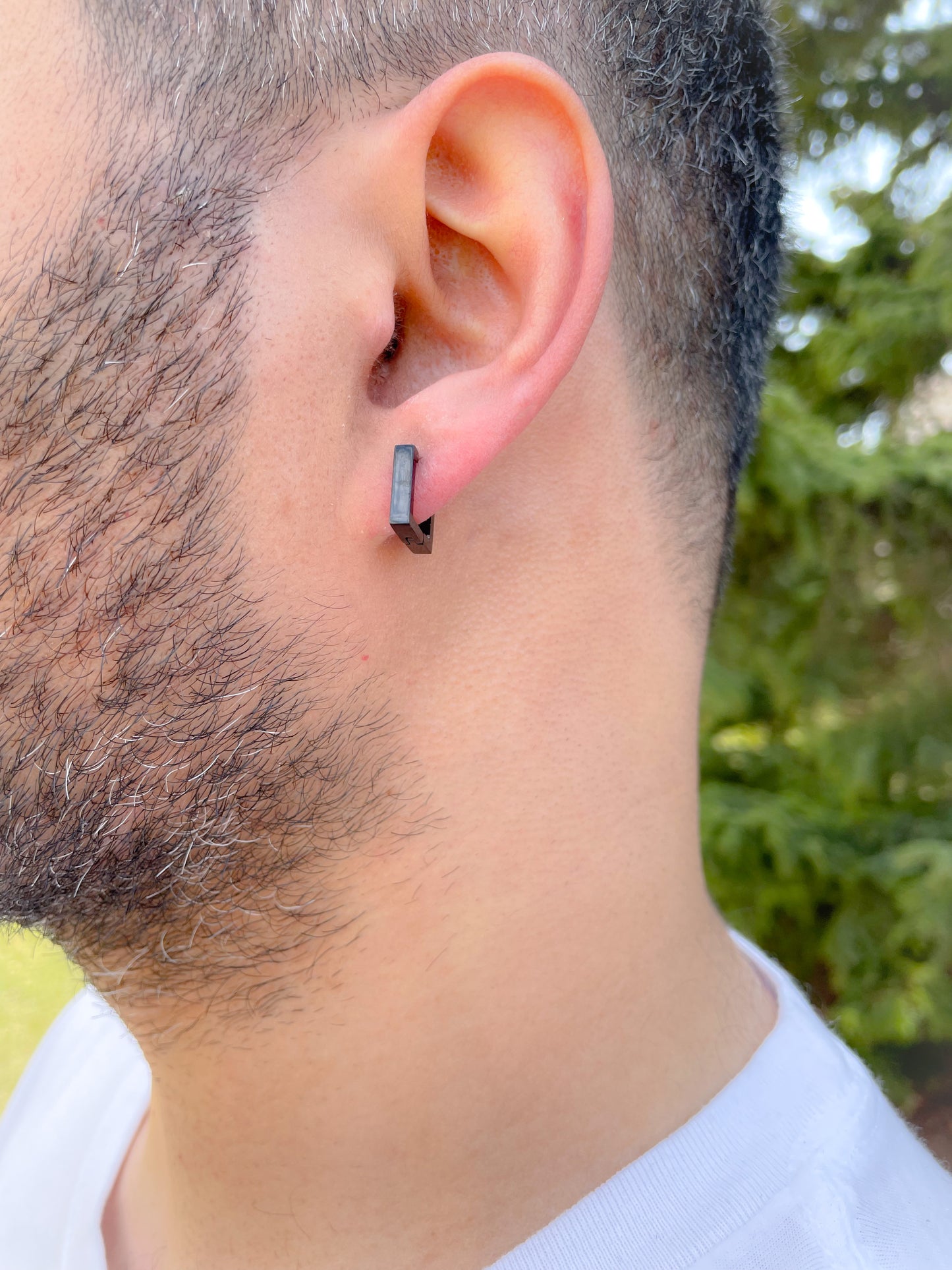 Men's Geometric Earrings