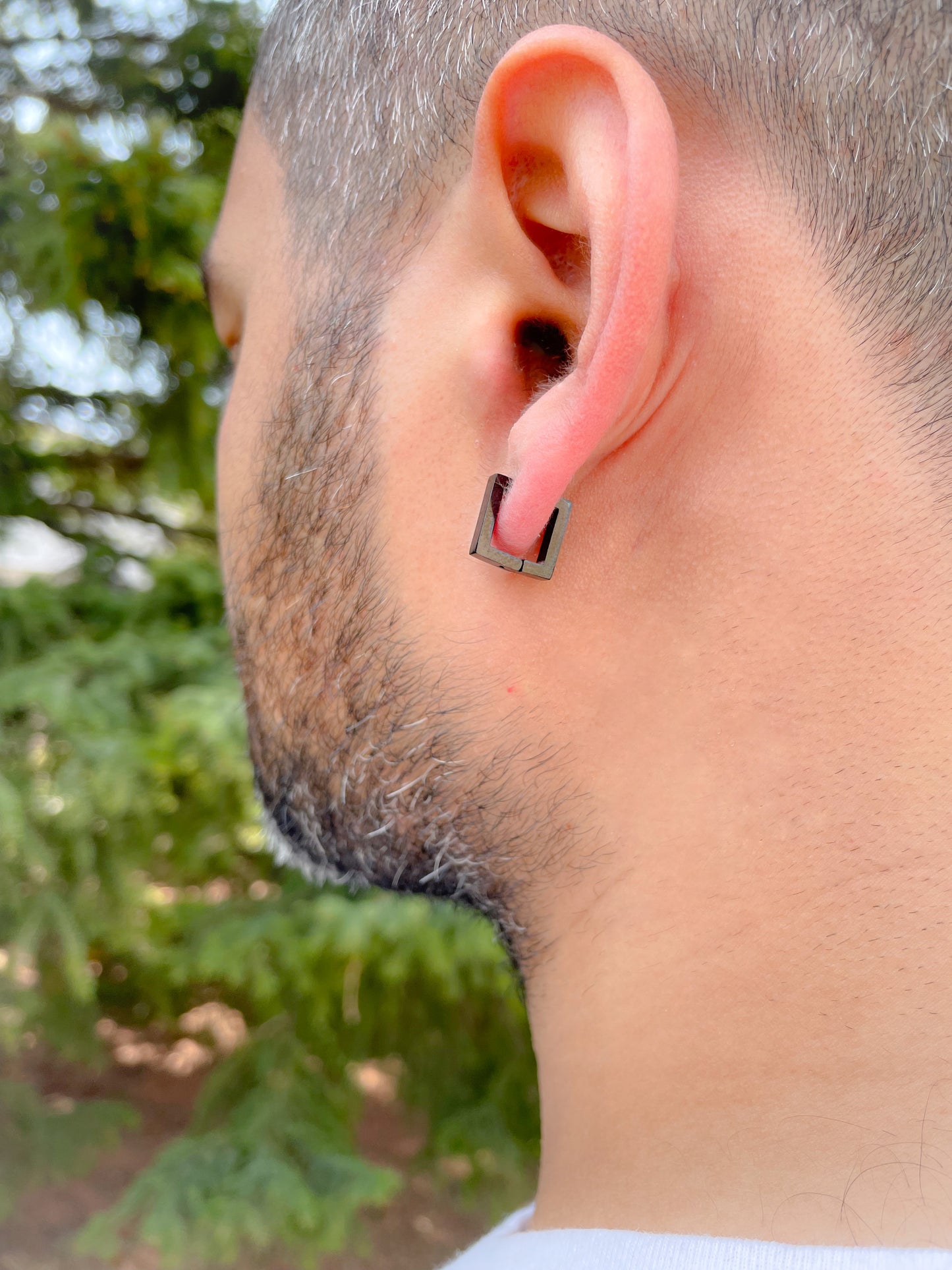 Men's Geometric Earrings