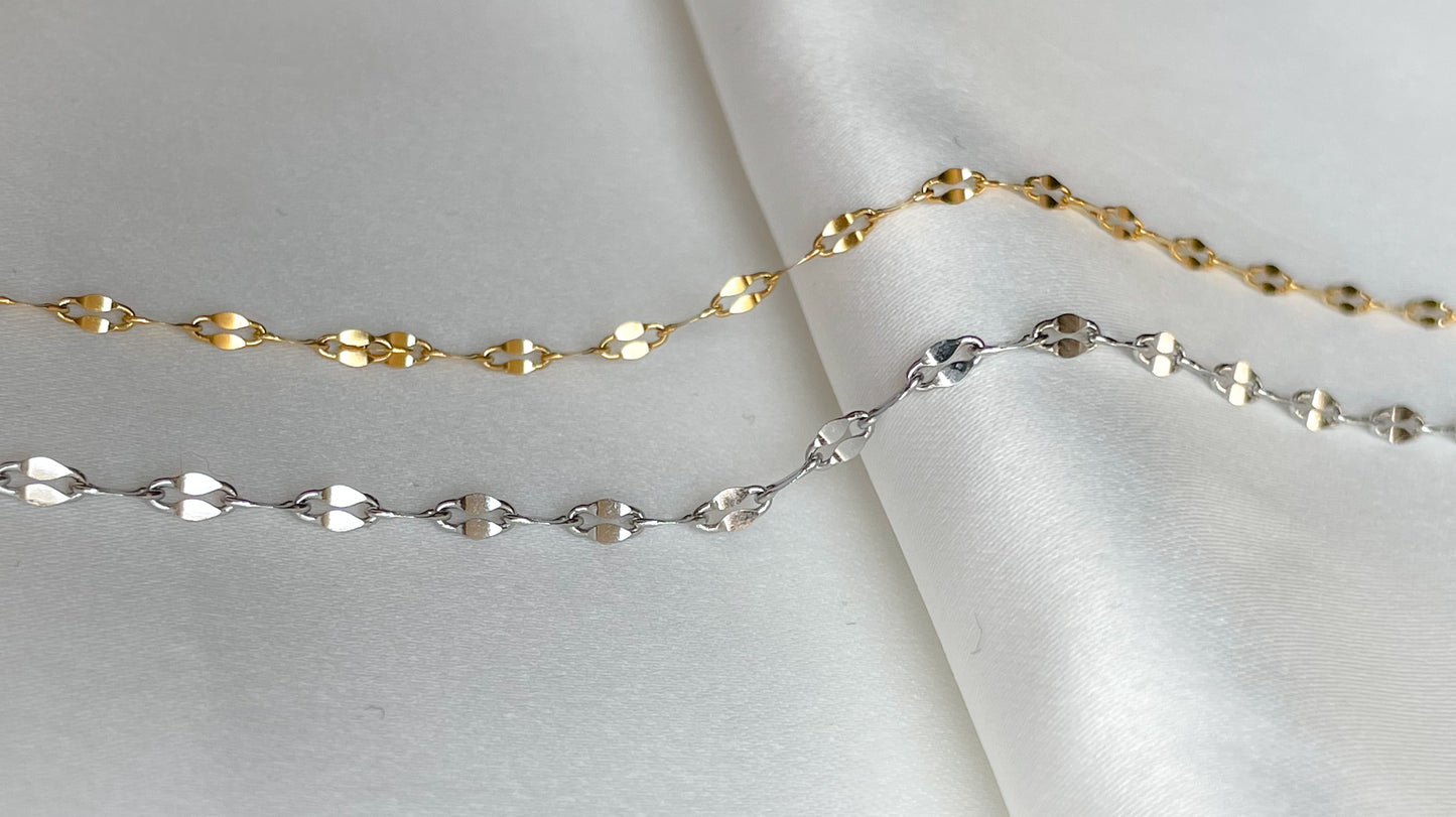 Mirror Chain Anklet