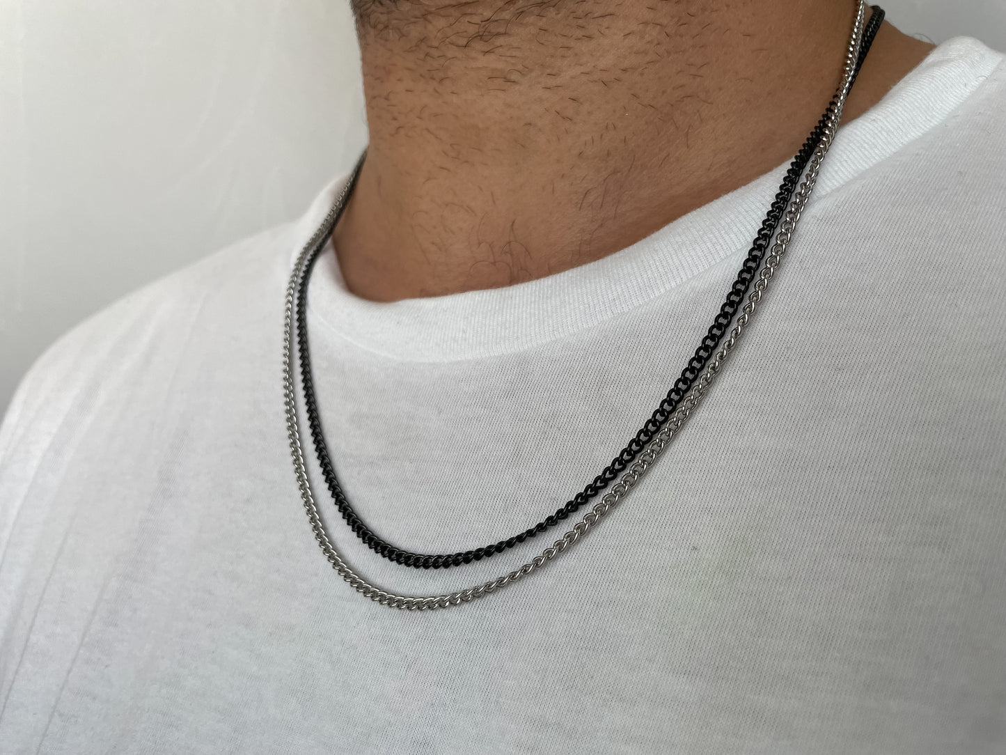 Men's Curb Chain Necklace