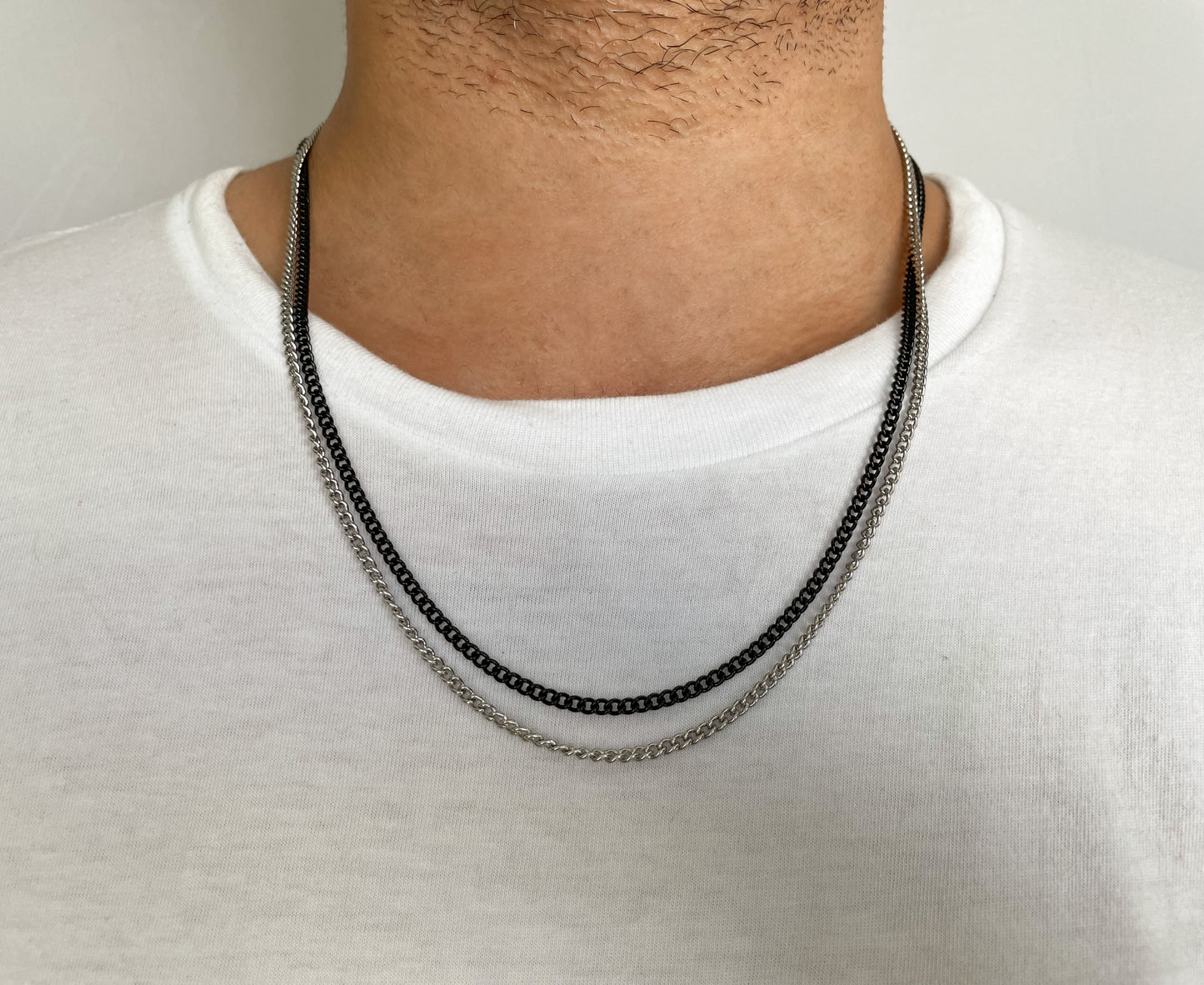 Men's Curb Chain Necklace