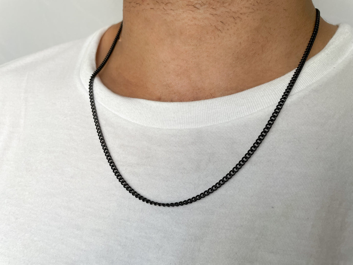 Men's Curb Chain Necklace