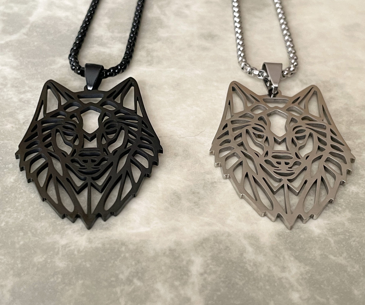 Men's Wolf Necklace