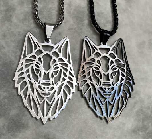 Men's Wolf Necklace