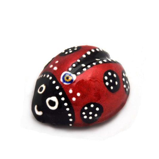 Ceramic Ladybug Magnet