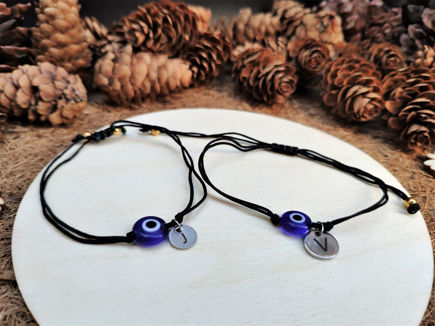 Black Evil Eye Bracelet