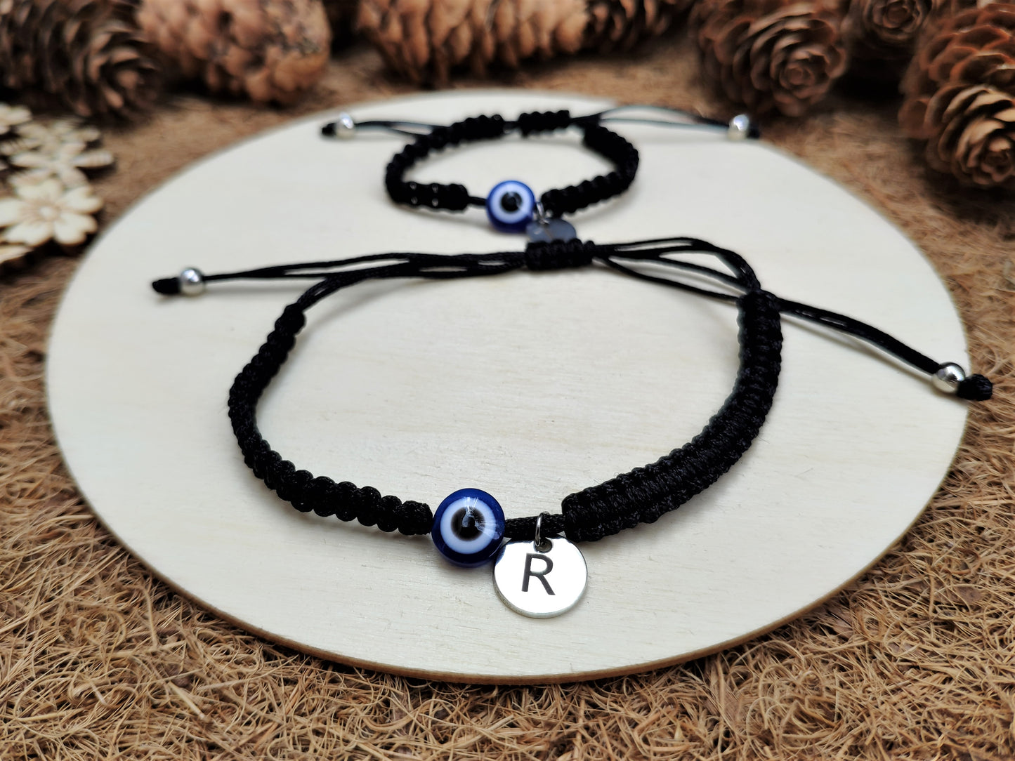 Black Evil Eye Bracelet