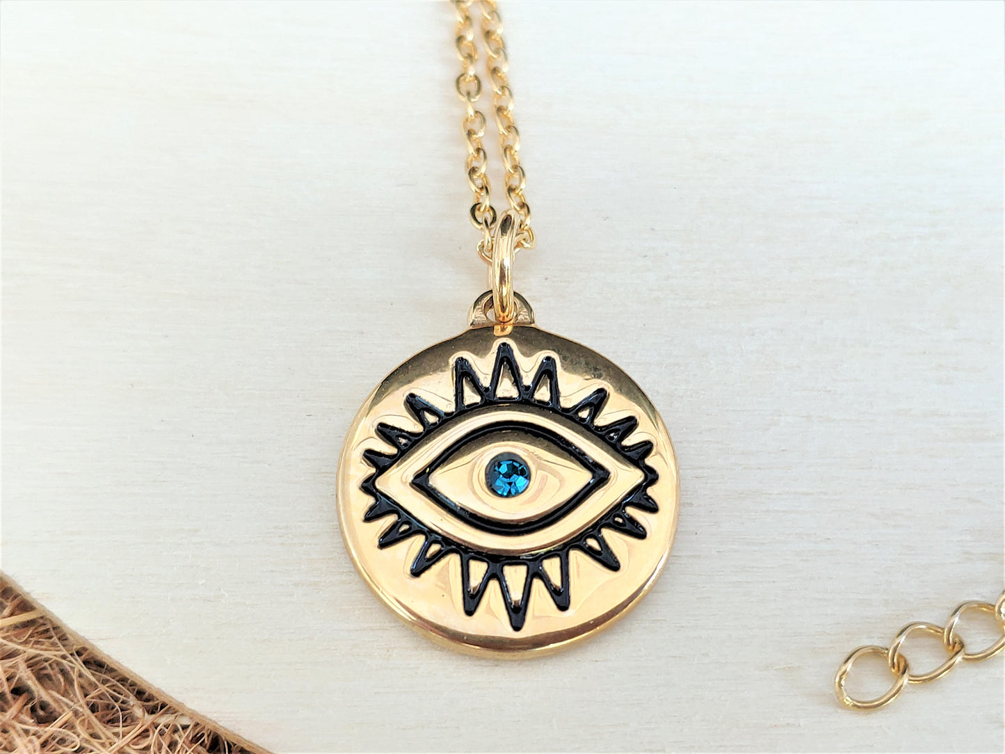 Vintage Evil Eye Necklace