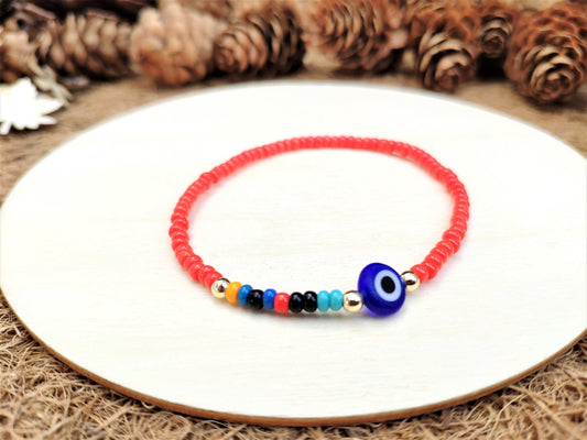 Boho Evil Eye Bracelet