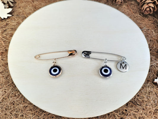 Evil Eye Pin Brooch