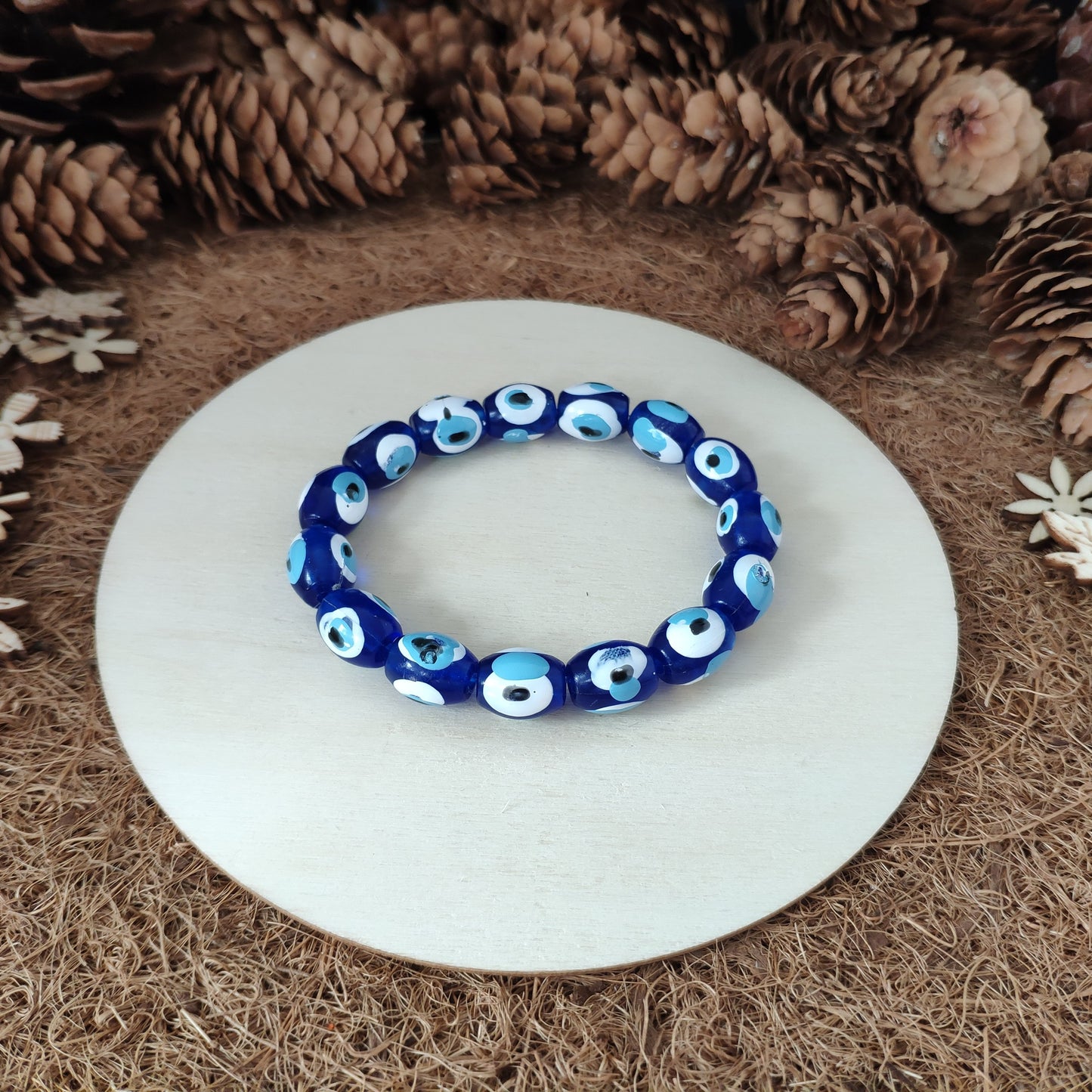 Rustic Evil Eye Bracelet