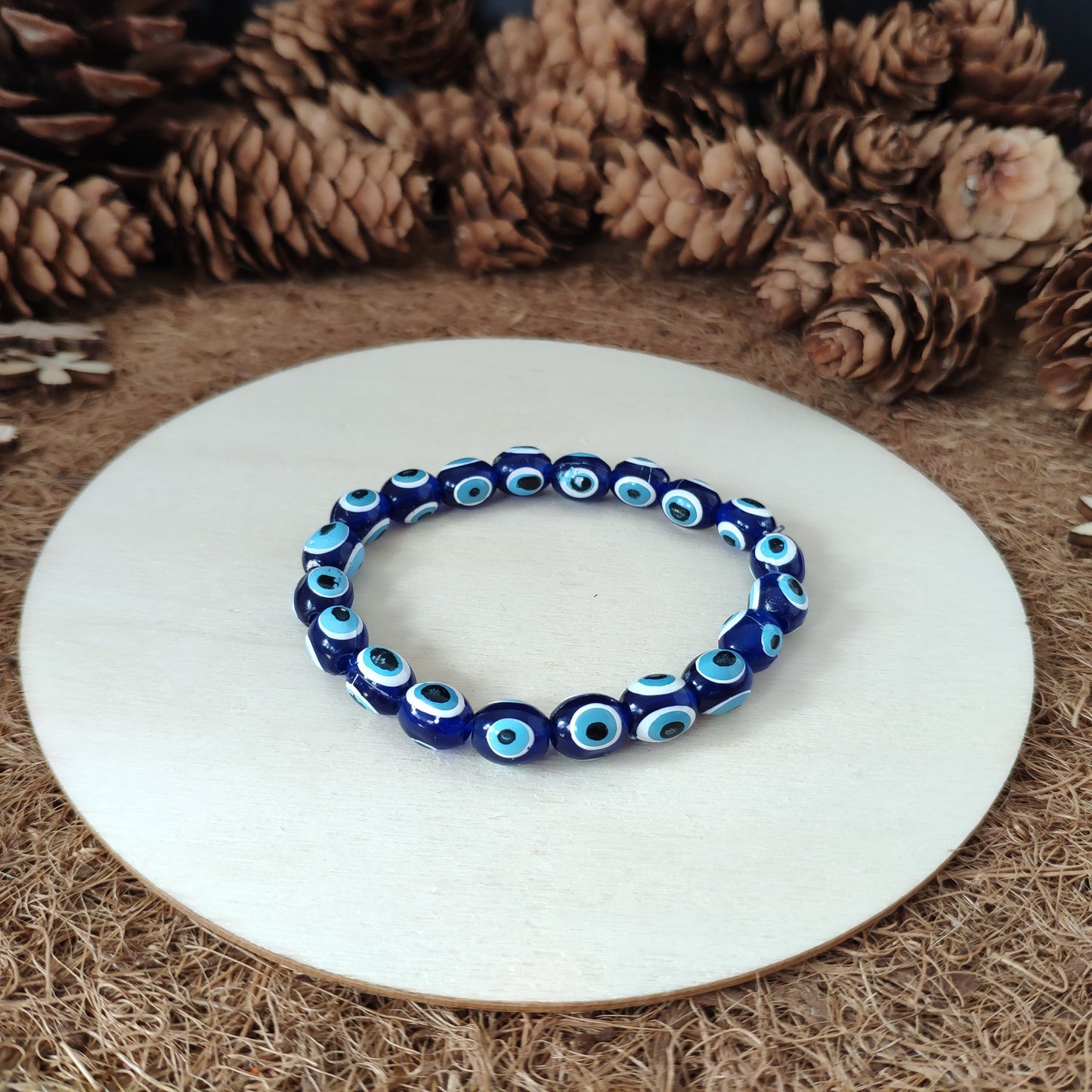 Rustic Evil Eye Bracelet