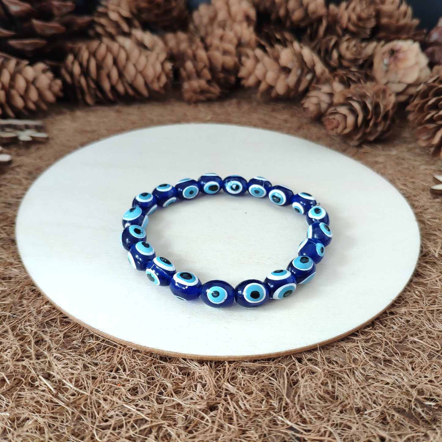 Rustic Evil Eye Bracelet