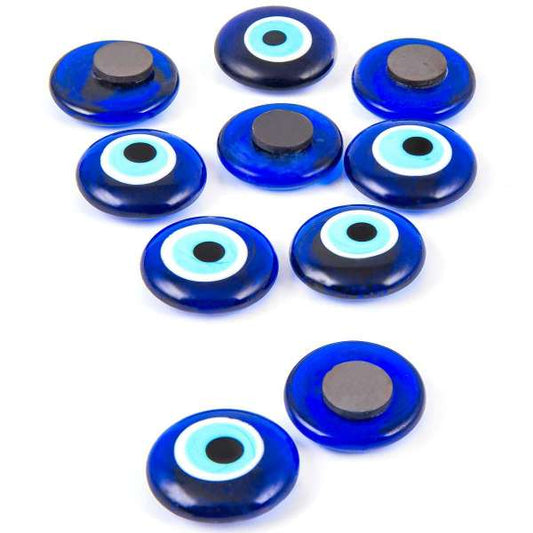 Glass Evil Eye Magnet