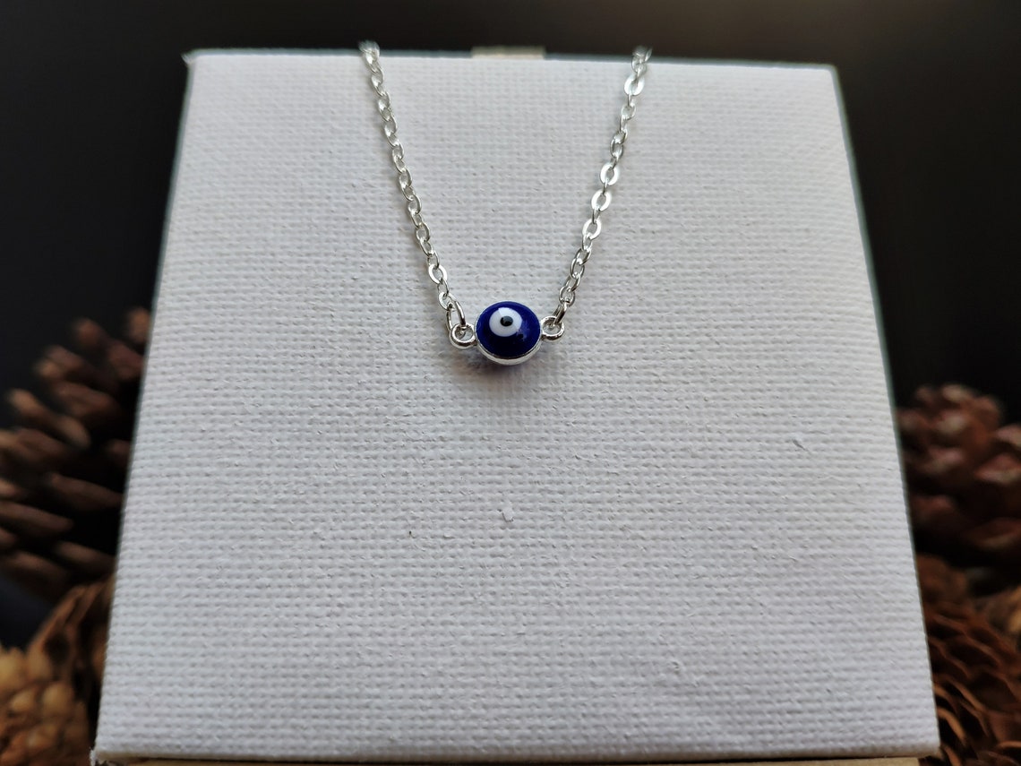 Tiny Evil Eye Necklace