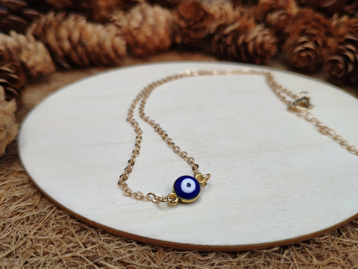 Tiny Evil Eye Necklace