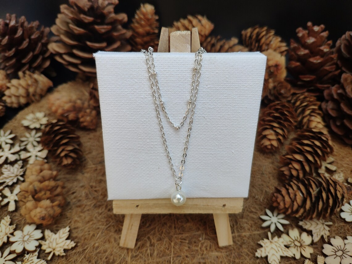 Layered Pearl Necklace