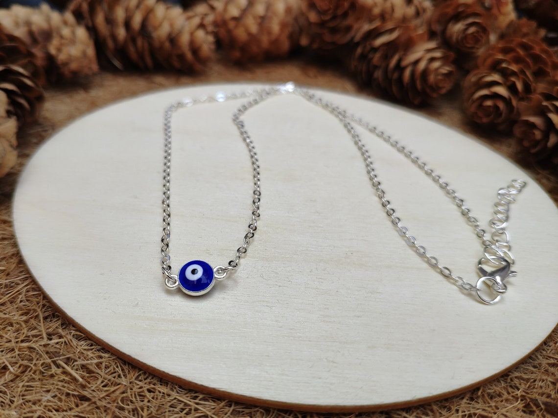 Tiny Evil Eye Necklace