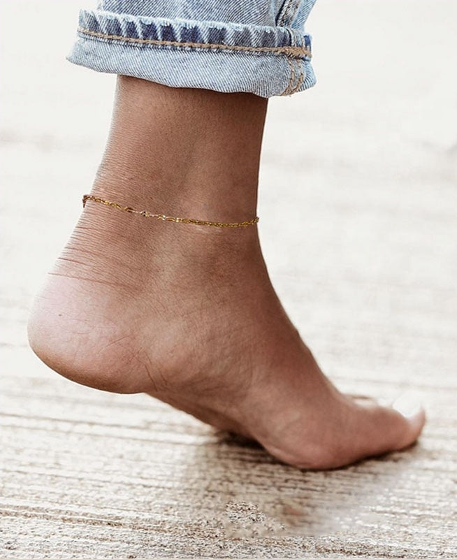 Mirror Chain Anklet